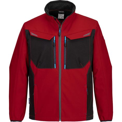 Softshell Wx3 (3 strati) - S - Rosso scuro - Portwest