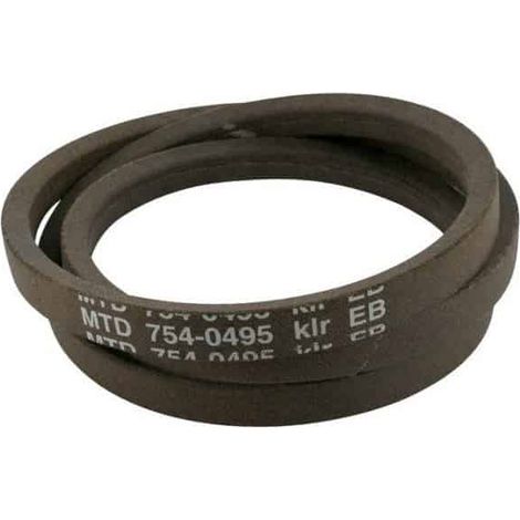 Correa variador/transmisión MTD 754-0495 - Larga. ext. 60cm