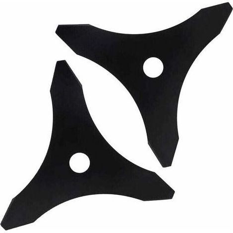 Lame de débroussailleuse universelle 3 dents, pour sous-croissance et tonte, compatible avec Stihl, Husqvarna, Mitox, Echo, Kawasaki et autres machines de jardin (1/4)