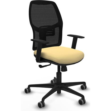 Bürostuhl piqueras y crespo Alfera schwarz Mesh und Kunstleder (1/2)