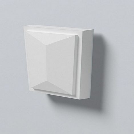 Schlussstein NMC SA1 DOMOSTYL Noel Marquet Fassadenstuck Zierelement Fassadenelement Zeitloses Klassisches Design weiß (1/2)