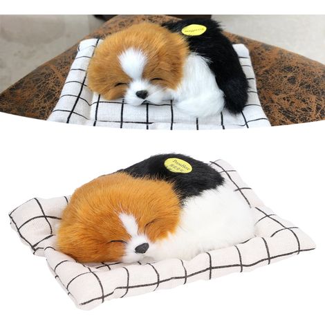 Stoffteppich mit schlafendem Hund - ein originelles Geschenk mit der Abbildung eines Beagles. (1/5)