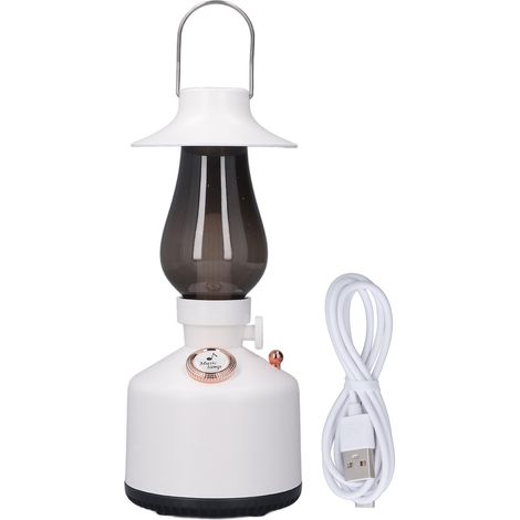 Suspension Lanterne Bluetooth Musique avec Batterie 1200mAh Lumière Rétro Camping Extérieur Jardin Blanc (1/5)