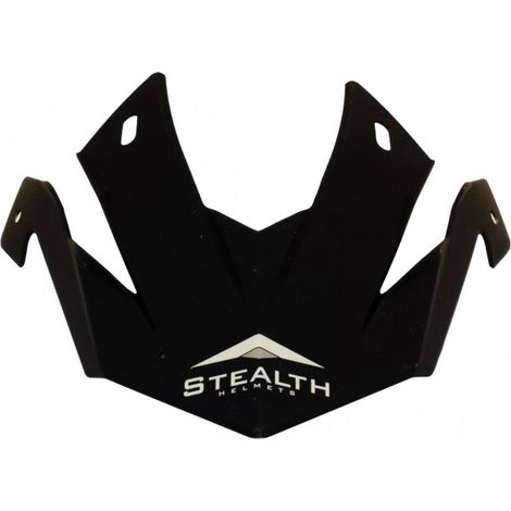 Casquette Noir Mat pour Casque Cross S810