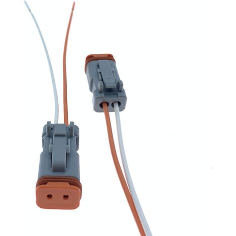 Compatible headlight plugs for excavators: Sany, Liugong, Hyundai, Caterpillar, Volvo, Doosan, XCMG, and Lingong boom lights. (1/4)
