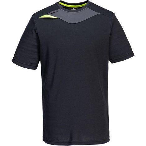Camiseta DX4 de manga corta deportiva corporativa DX411 XXXL Negro