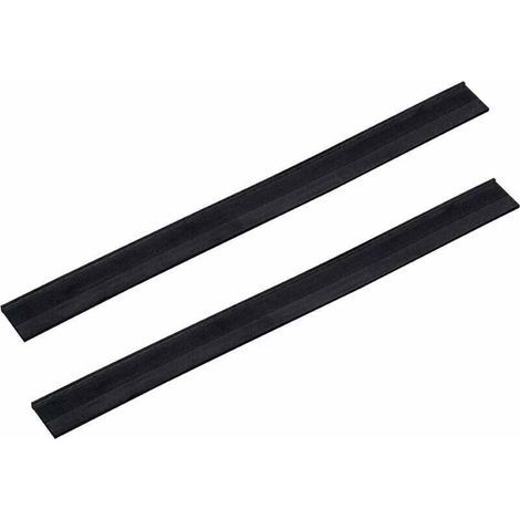 Lames de nettoyage de vitres de rechange pour aspirateur de vitres 2 pièces 280mm raclette caoutchouc accessoire recharge remplacement pour Karcher WV2 WV5 (1/5)