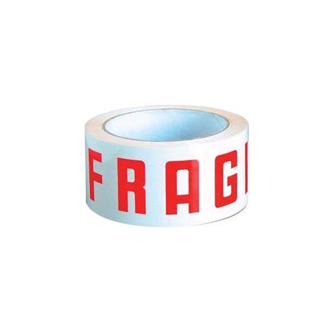 NASTRO IMBALLO SILENZIOSO FRAGILE- - mt.66 x mm.50h. - 6 pezzi