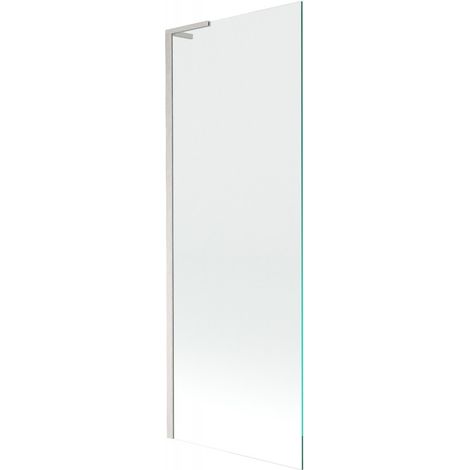 Mexen Next L Badewannenabtrennung 1-flügelig 70 x 150 cm, transparent, gebürstetes Nickel - 895-070-000-03-00-97 (1/5)