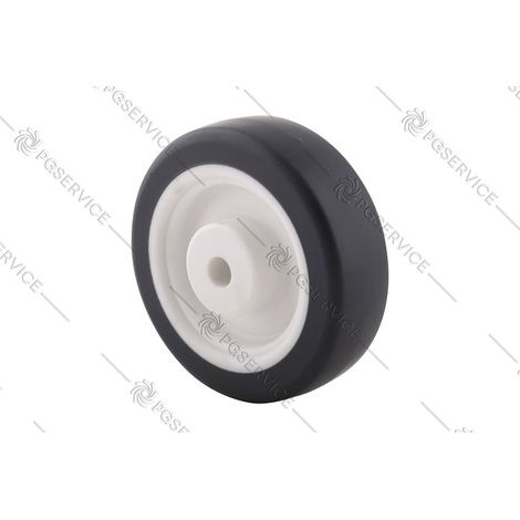 Polti ruota anteriore 75mm Vaporetto Unico MCV20 MCV50 MCV70 MCV80 MCV85
