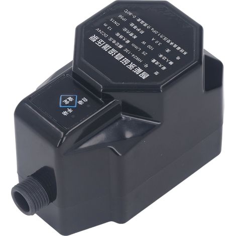 Surpresseur d'eau domestique 24 V, surpresseur automatique avec commande par bouton, 100 à 240 V, 100 W, prise européenne (1/5)