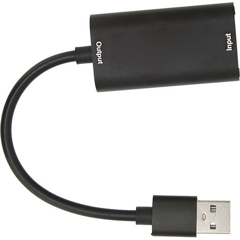 4K 1080p Plug-and-Play HD-Videoaufnahmekarte mit Multimedia-Schnittstelle für Gaming und Live-Streaming (USB) (1/5)