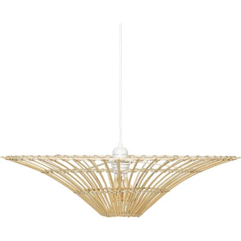 Lámpara colgante Mahé Bambú D56cm - Atmosphera créateur d'intérieur