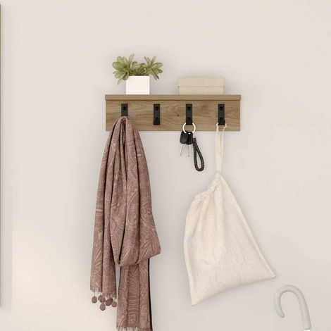Wandmontierter nachttisch Artisan-Eiche 40 x 10,5 x 10,5 cm