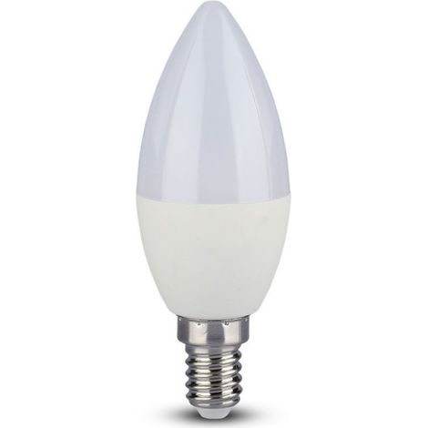 V-TAC VT-2226 5.5W LED Lampe bulb smd Kerze E14 CRI 95 warmweiß 2700K - SKU 7494