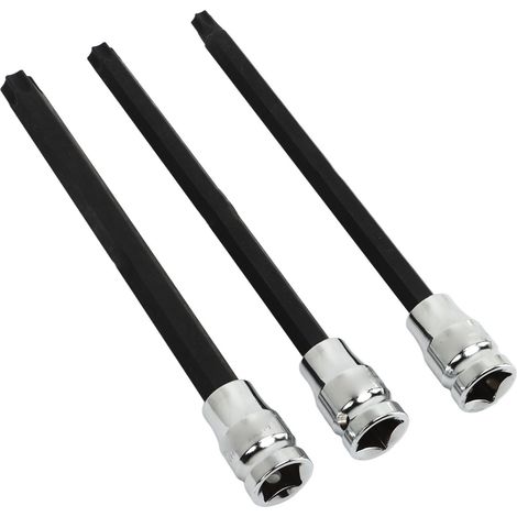 Coffret 6 douilles torx T50 T55 T60 pour culasse moteur, haute dureté, outil robuste de remplacement pour Mercedes-Benz, résistant à l'usure. (1/5)