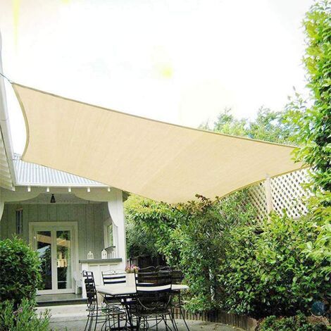 Voile d'ombrage, Toile Solaire Voile 2 x 3 m Voile d'ombrage Terrasse Rectangulaire Imperméable, Voile d'ombrage Jardin,Résistant Aux UV,pour en Plein (1/5)