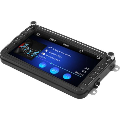 Lecteur MP5 de voiture 8 pouces HD Bluetooth, récepteur audio multimédia pour système Android (1/5)