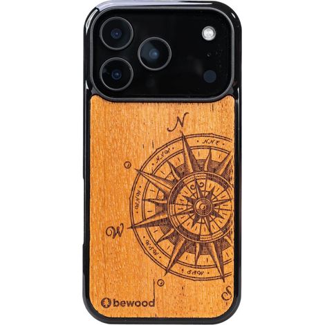 Funda de madera Bewood para iPhone 17 Pro Traveler Merbau (1/5)