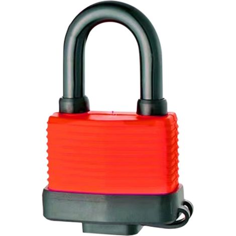 Cadenas Extérieurs - Verrouillage En Acier Inoxydable Et Cylindre En Laiton - Résistant À La Pluie Et À La Rouille - Pour Portes De Jardin, Abri Et Garage - 1 Pièce (1/5)