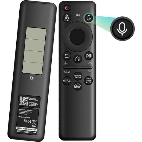 Nouvelle télécommande vocale solaire BN59-01432A pour téléviseur Samsung