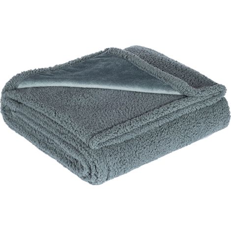 Couverture Isolante Thermique - Flanelle Microfibre Douce Des Deux Côtés - 50 cm x 70 cm - Lavable En Machine - 1 Pièce (1/5)