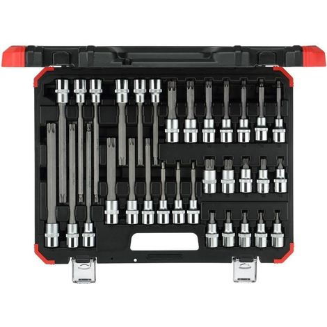 Gedore RED R68003032 1/2in Drive TX Bit Socket 32 Piece Set