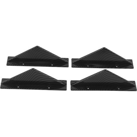 Kit Diffuseur Universel Bouchon de Pare-Choc Arrière Noir Spoiler Accessoire de Style Auto Tuning (1/5)