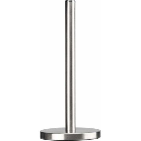 Porte Essuie INOX, Porte-Rouleaux Tout, Dérouleur de Cuisine et Salle de Bain, Essuie-Tout Métal, Elegant Distributeur à Essuie Tout, Discrét et compacte (Acier brossé) (1/4)