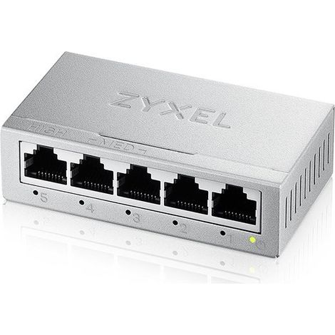 Commutateur réseau Zyxel GS-105BV5-EU0101F non géré L2 Gigabit Ethernet (10/100/1000) (1/4)