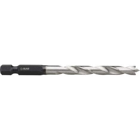 Broca 3,00 mm HSS Hexagonal 1/4 DIN E6.3 Madera -1621- IZAR (1/3)