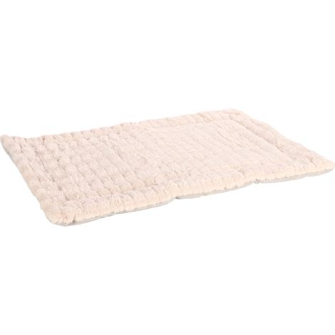 Coussin Beige pour Chien Chat - Panier pour Chien Chat - 100,5x63x2cm - Lavable - Convient aux Cages métallique (1/5)