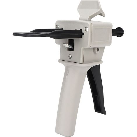 Pistolet à colle époxy AB 50 ml, compatible avec les adhésifs universels 1:1 et 2:1, avec poignée d'application. (1/5)