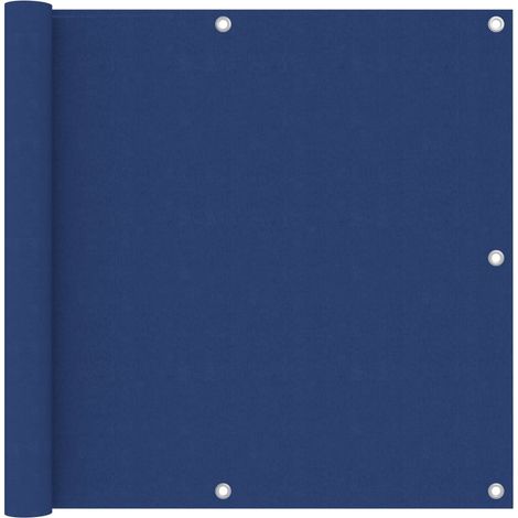 Balcony Screen Blue 90x500 cm Oxford Fabric vidaXL