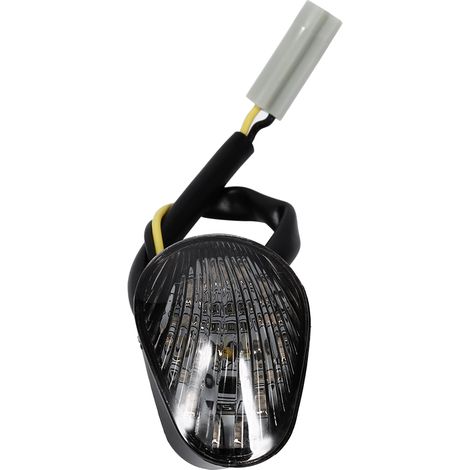 Paire d’Indicateurs Ambre LED Feux Clignotants Encastrés Yamaha YZF R1 R6 R6S Fumé (1/5)