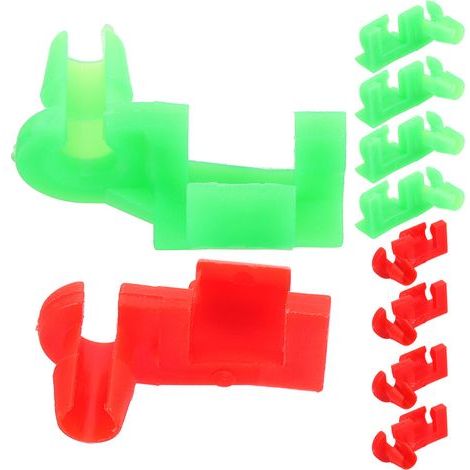 25Paires Clips Verrouillage Tige Plastique Pour Entretien Auto