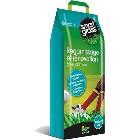 Gazon pour regarnissage et rénovation - sac 5 kg