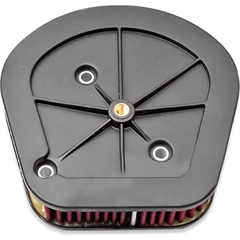 Suitable for Fat Boy Breaker, Lowe Street Fighter, Road King 107 18-21 air filter element. (1/4)