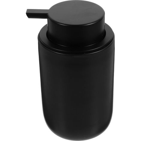 Dispensador de jabón de manos, dispensador de loción y botella de champú vacío y rellenable para el baño. (1/5)