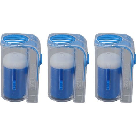 3 pièces reine abeille marquage Cage attrape plastique une main abeille reine marqueur bouteille outils apicoles pour apiculteurs bleu (1/5)