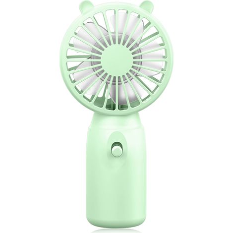 1 Mini ventilateur, moteur sans balais 6000 tr/min, 5 pales, batterie amovible, poche (1/5)