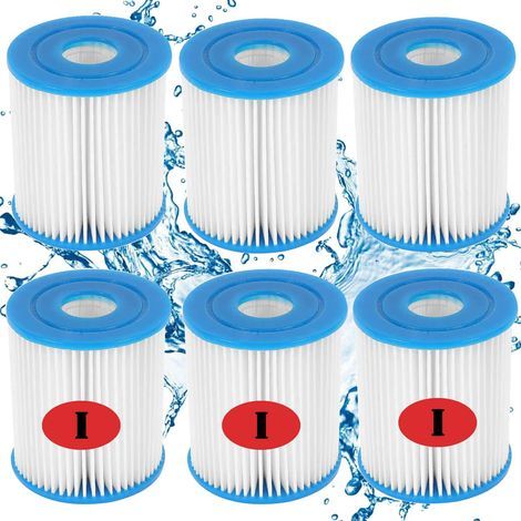Filtre Bestway 58093 pour pompes de piscine et spa Flowclear 58381 58511e (1/4)