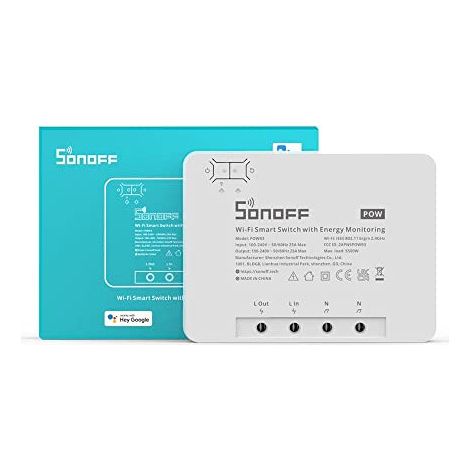 Sonoff POWR3 WLAN-Schalter Weiß 5500W