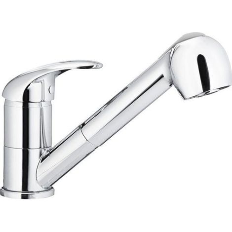 kfa Indria rubinetto da cucina cromato con doccetta flessibile