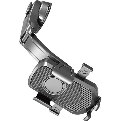 Support de téléphone de voiture avec ventouse puissante réglable pour smartphones de 4 à 6,7 pouces Installation sécurisée sur le tableau de bord (1/5)