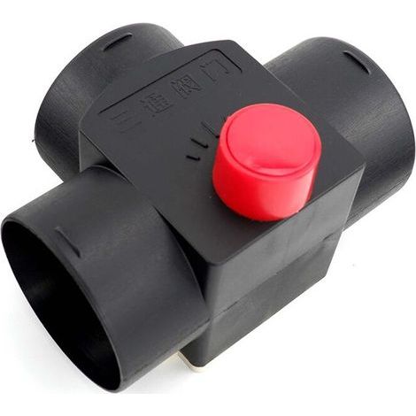 Raccord d'échappement réglable en T de 75 mm pour voitures et camions, pour chauffages à air (1/3)