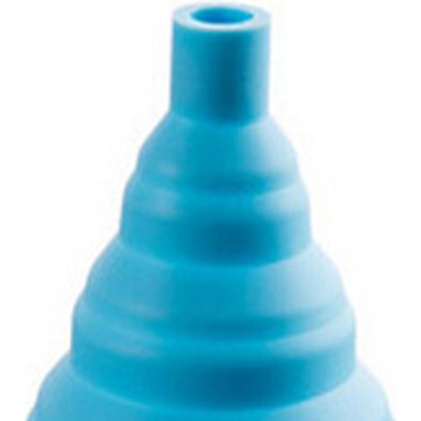 Autolackfilter-Set mit Silikon-Trichtern, sicher, große Größe, Autolackfilter-Trichter-Set, blau, 100 Stück Papiertrichter, 1 Silikontrichter (1/5)