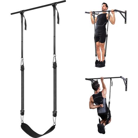 Tirez la Bande d'assistance, Système de Bandes de Résistance Robuste, Band d'exercice Réglable pour l'entraînement à la Traction pour Hommes Femmes (1/5)