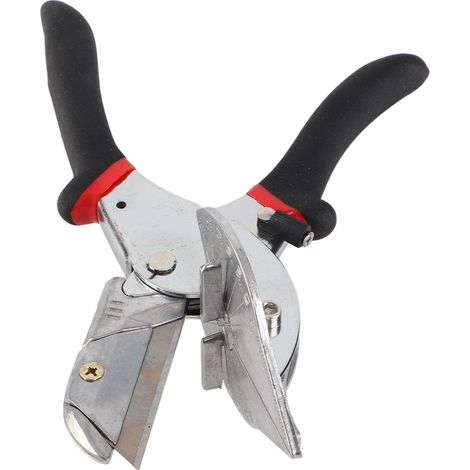 Cisaille à angle multifonction pour couper bois fin, poignée noire antidérapante, outil manuel (1/5)