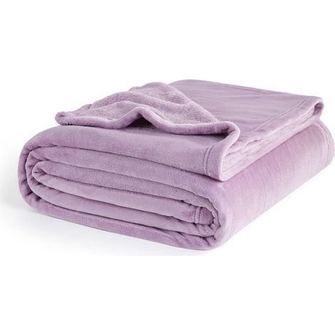 1 Manta de franela de terciopelo suave, cálida, ligera, resistente a las arrugas y a la decoloración para sala de estar, cama y sofá. (1/5)